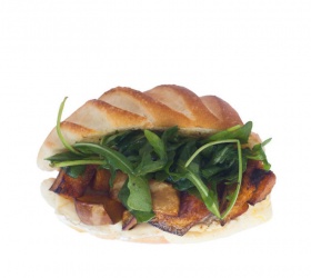 Roasted Pumpkin Brie Pain Viennois